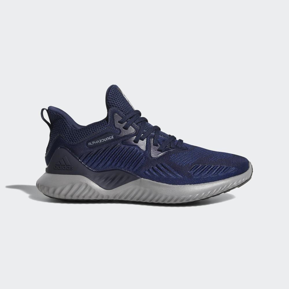 Adidas Men's Alphabounce Beyond Team Running Shoes Navy/White/Black Ireland B37228